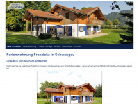 fewo-franziska.de Webseite Vorschau