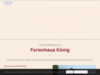 ferienhaus-koenig.info Webseite Vorschau