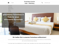 ferienhaus-kuerten-hude-oldenburg.de Webseite Vorschau