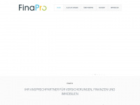 finapro.de Webseite Vorschau