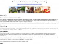 ferienhaus-lothringen.com Webseite Vorschau
