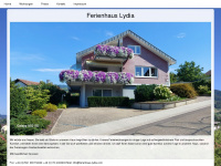 ferienhaus-lydia.com Webseite Vorschau