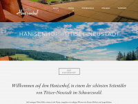 fewo-hanisenhof.de Webseite Vorschau