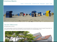 ferienhaus-meents.de Webseite Vorschau