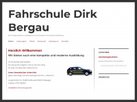 fahrschule-bergau.de Webseite Vorschau