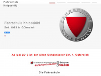 fuehrerschein-klasse-a.de Webseite Vorschau