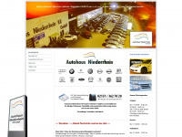 autohauskrefeld.jimdo.com Webseite Vorschau