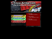 finca-arriba.com Webseite Vorschau