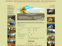 ferienhaus-polen.net Webseite Vorschau