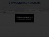 ferienhaus-ruether.de Webseite Vorschau