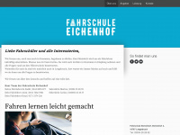fahrschule-eichenhof.de Webseite Vorschau