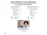 fuehrungsgefluester.de Webseite Vorschau