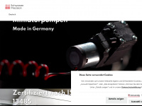 schwarzer.com Webseite Vorschau