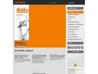 artisjus.hu Webseite Vorschau