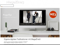 megazine3.de Webseite Vorschau