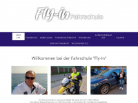 fahrschule-fly-in.de Webseite Vorschau