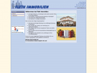 fleth-immobilien.de Webseite Vorschau