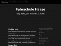 fahrschule-haase.com Webseite Vorschau