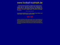 football-trashtalk.de Webseite Vorschau
