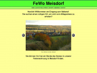 fewo-meisdorf.de Webseite Vorschau