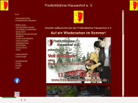 freilichttheater-klausenhof.de Webseite Vorschau