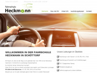 fahrschule-heckmann.de Webseite Vorschau