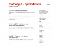 footballgirl.wordpress.com Webseite Vorschau