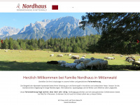fewo-nordhaus.de Webseite Vorschau