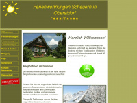 fewo-oberstdorf.info Webseite Vorschau