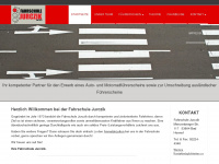 fahrschule-jurczik.de Webseite Vorschau