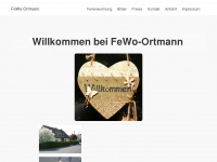 fewo-ortmann.de Webseite Vorschau