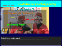 faschingsumzug-lauterbach.de Webseite Vorschau
