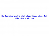 find-mich-klick-mich.de Webseite Vorschau