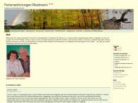 fewo-riedmann.de Webseite Vorschau