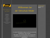 fahrschule-mader.de Webseite Vorschau