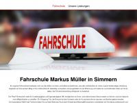fahrschule-markus-mueller.de Webseite Vorschau