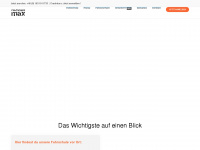 fahrschule-max.de Webseite Vorschau