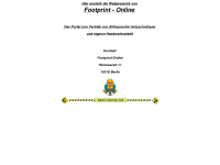 footprint-online.de Webseite Vorschau