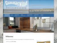 fewo-sommerwind.de Webseite Vorschau