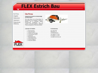 flex-estrichbau.de Webseite Vorschau