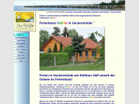 fewo-ueckermuende.de Webseite Vorschau