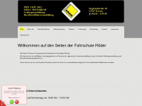 fahrschule-roeder.com Webseite Vorschau
