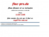 flex-pro.de Webseite Vorschau