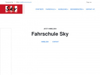 fahrschule-sky.de Webseite Vorschau