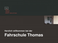 fahrschule-thomas.com Webseite Vorschau