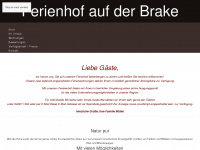 ferienhof-auf-der-brake.de Webseite Vorschau