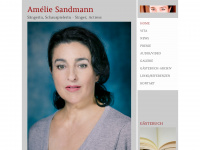 amelie-sandmann.de Webseite Vorschau