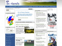 scotlands-golf-courses.com Webseite Vorschau