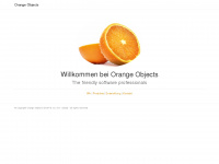 orangeobjects.de Webseite Vorschau
