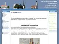 pfarrei-hohenthann.de Webseite Vorschau